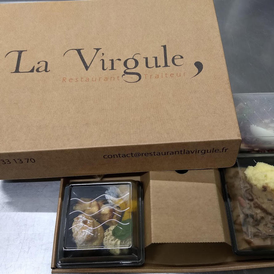 Plateaux repas entreprises et particuliers. - Restaurant La Virgule